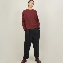Maison Montagut Pulls>Pull Col Bateau En Coton Cachemire - Felice
