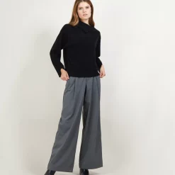 Maison Montagut Pulls>Pull Col Boutonne En Cachemire - Gretel Bis
