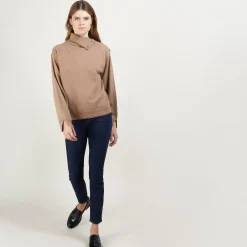 Maison Montagut Pulls>Pull Col Boutonne En Cachemire - Gretel Bis