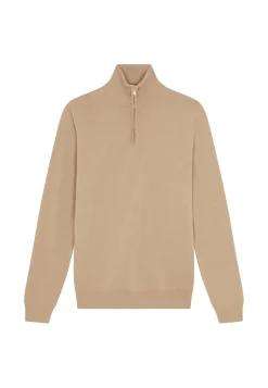 Maison Montagut Pulls>Pull Col Camionneur Avec Logo En Laine Merinos - Ryan