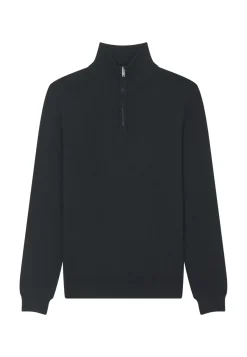 Maison Montagut Pulls>Pull Col Camionneur Avec Logo En Laine Merinos - Ryan
