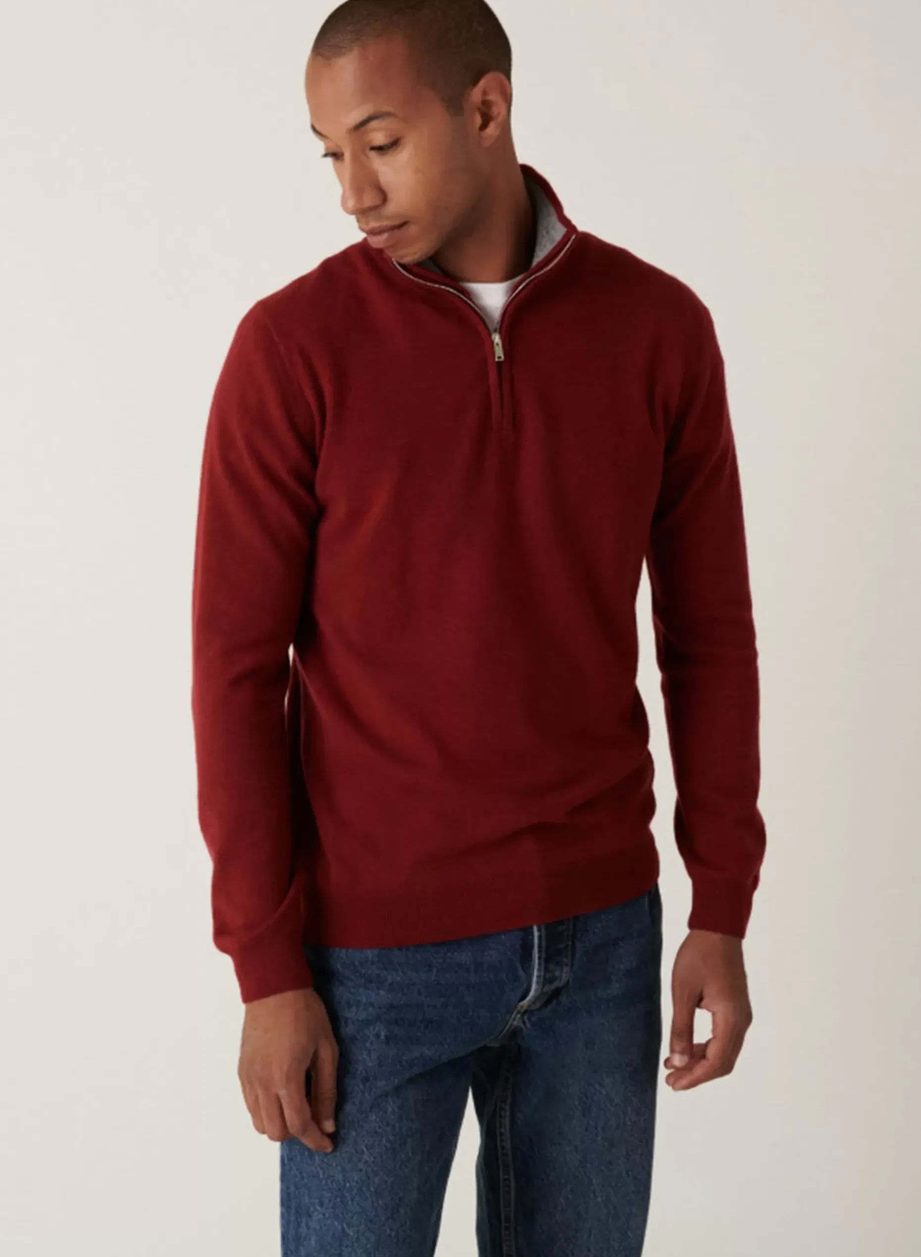 Maison Montagut Pulls>Pull Col Camionneur En Cachemire - Emile