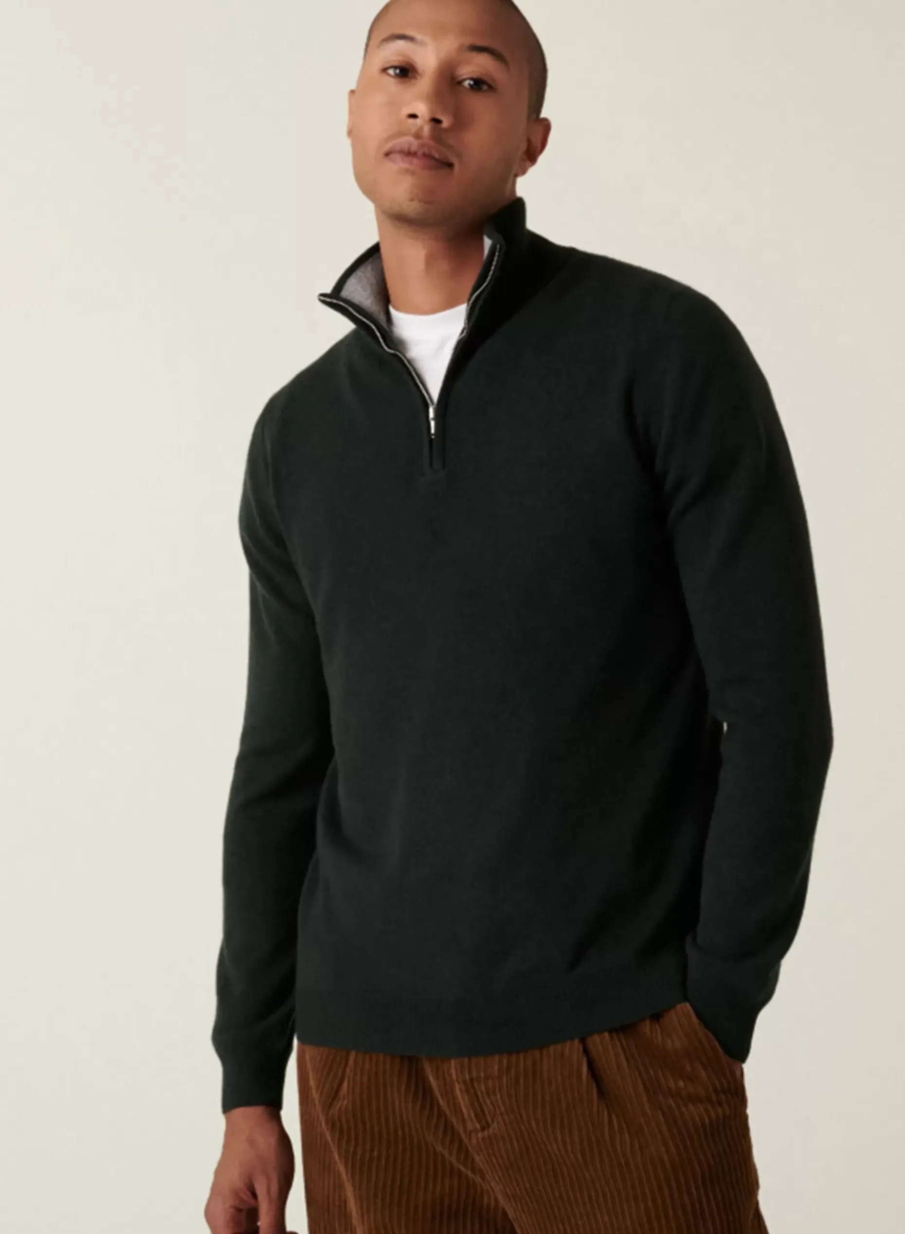 Maison Montagut Pulls>Pull Col Camionneur En Cachemire - Emile