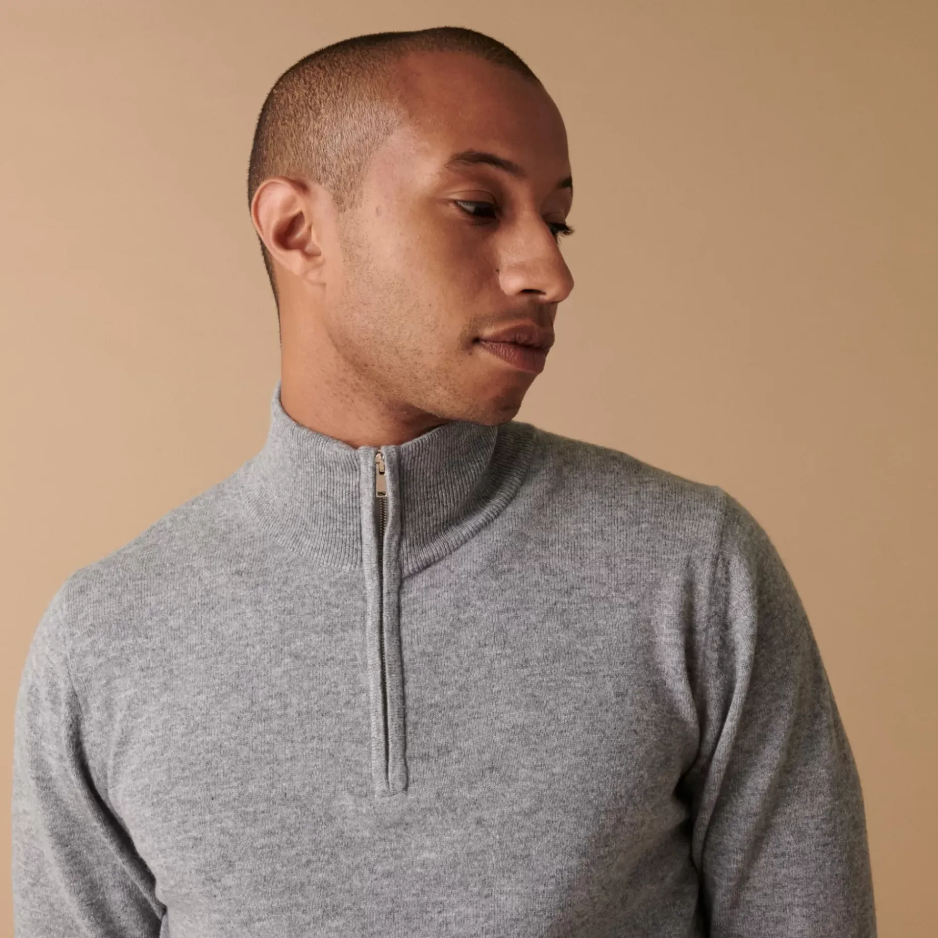 Maison Montagut Pulls>Pull Col Camionneur En Cachemire - Emile