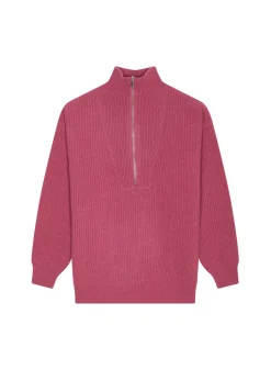 Maison Montagut Pulls>Pull Col Camionneur En Cachemire Melange - French