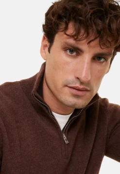Maison Montagut Pulls>Pull Col Camionneur En Cachemire - Emile