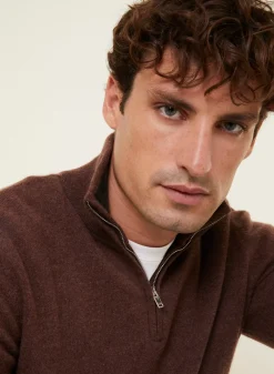 Maison Montagut Pulls>Pull Col Camionneur En Cachemire - Emile