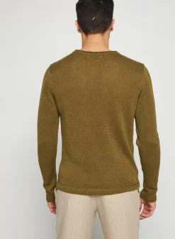 Maison Montagut Pulls>Pull Col Col Tunisien En Lin - Rubin