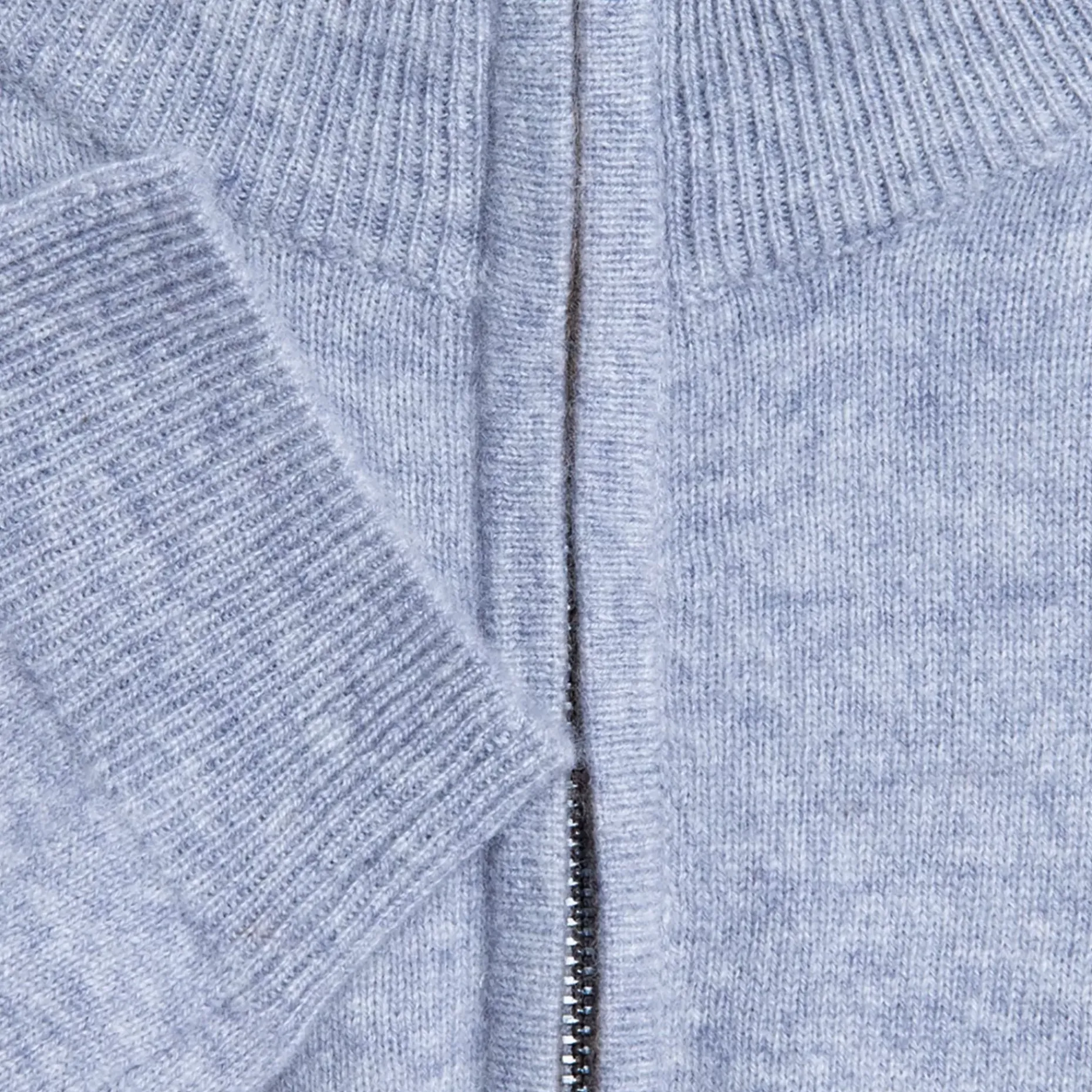 Maison Montagut Pulls>Pull Col Montant En Cachemire Zippe - Filip