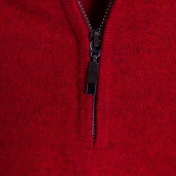 Maison Montagut Pulls>Pull Col Montant En Cachemire Zippe - Filip