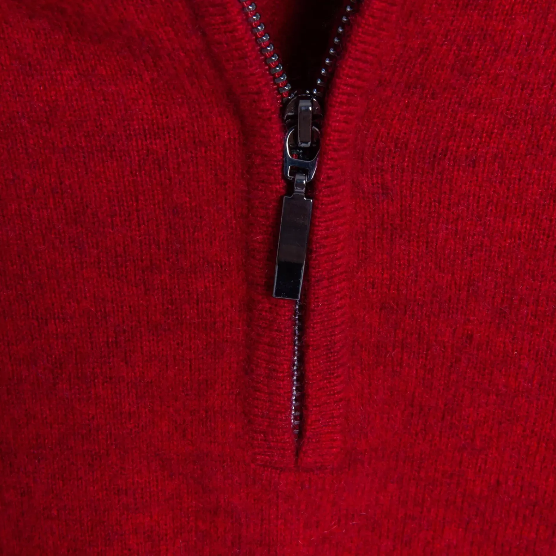 Maison Montagut Pulls>Pull Col Montant En Cachemire Zippe - Filip