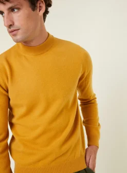 Maison Montagut Pulls>Pull Col Montant En Cachemire - Esteban