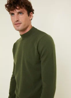 Maison Montagut Pulls>Pull Col Montant En Cachemire - Esteban