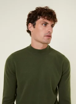 Maison Montagut Pulls>Pull Col Montant En Cachemire - Esteban