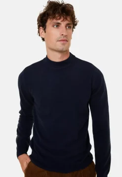 Maison Montagut Pulls>Pull Col Montant En Cachemire - Esteban