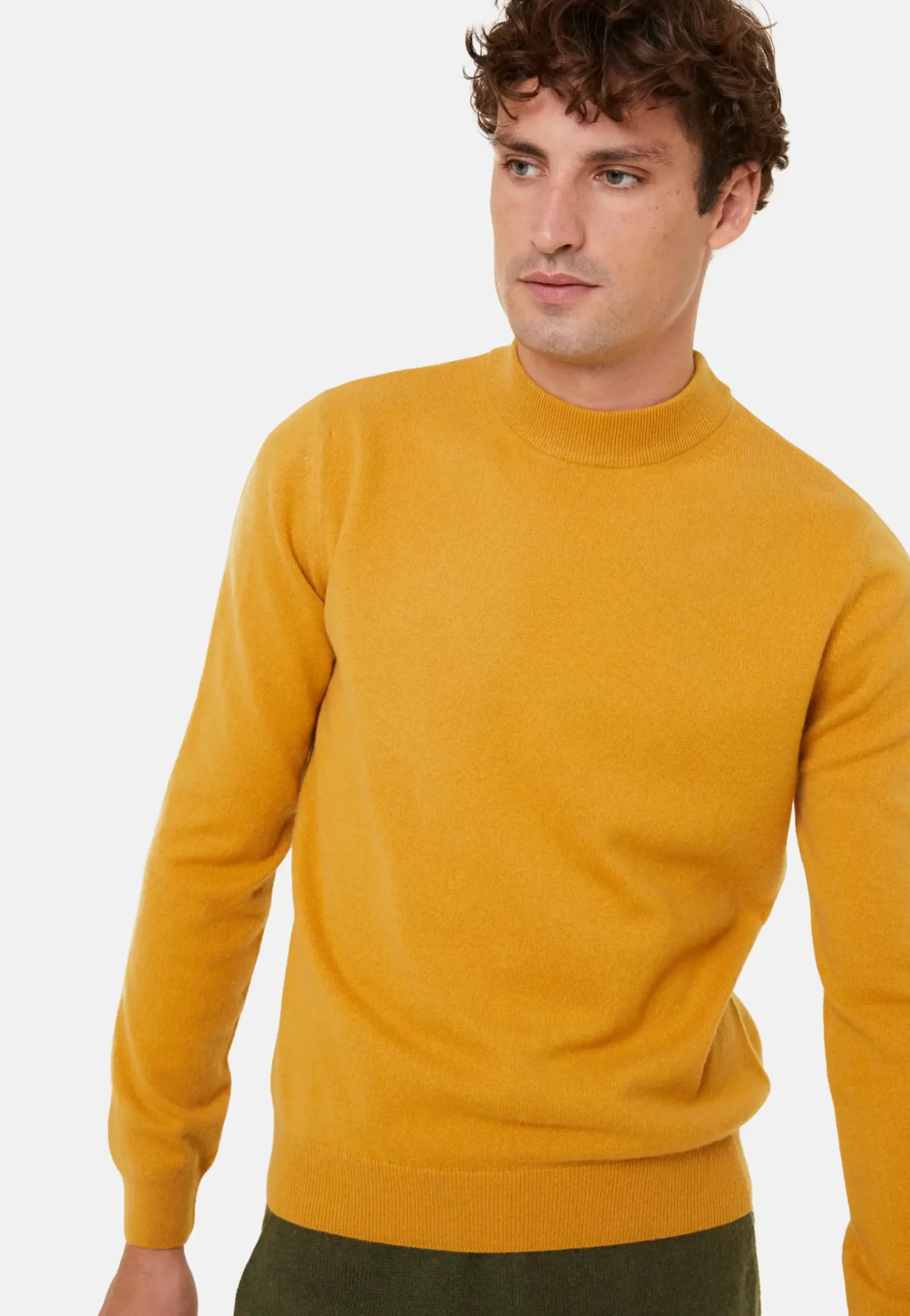 Maison Montagut Pulls>Pull Col Montant En Cachemire - Esteban