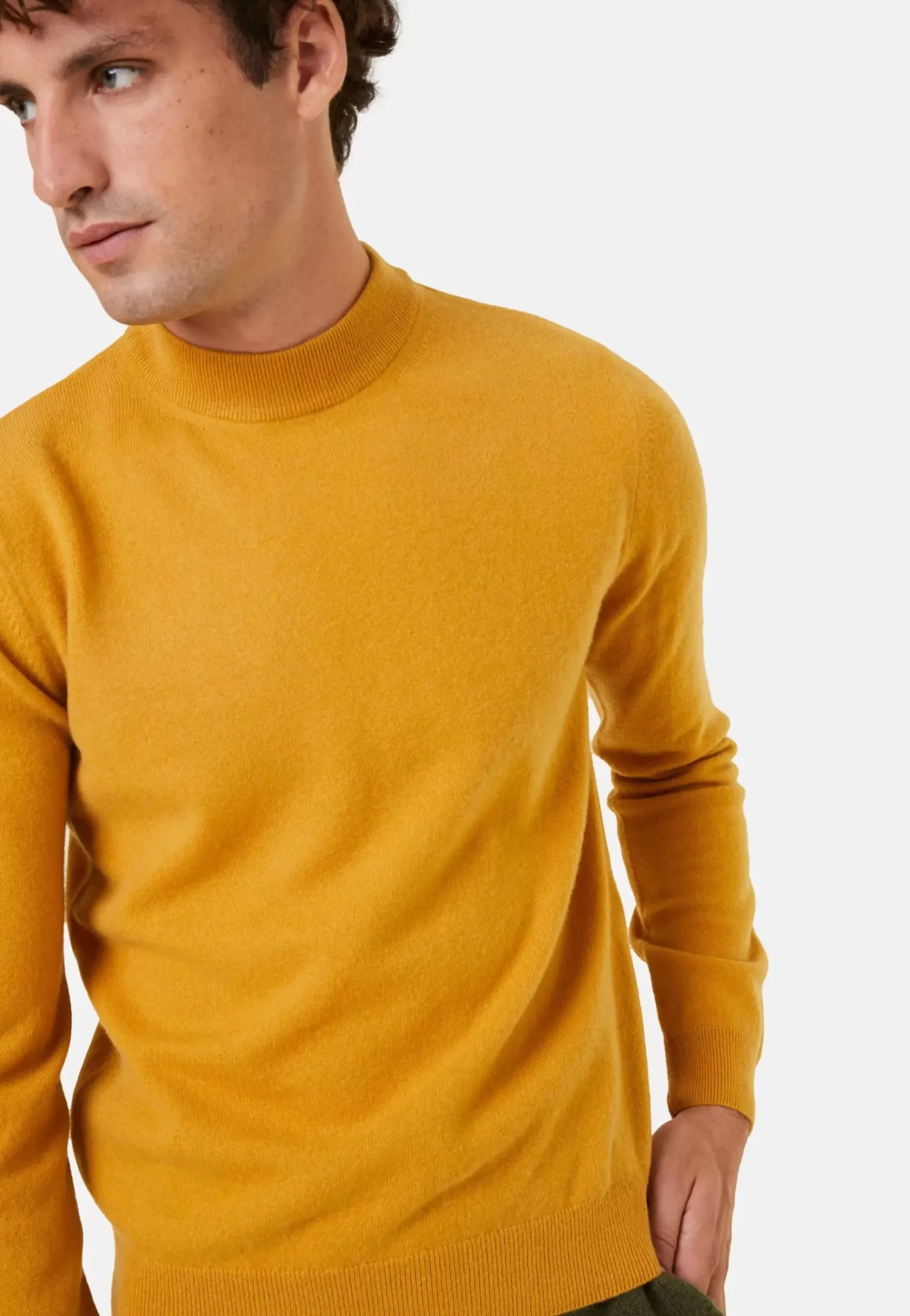 Maison Montagut Pulls>Pull Col Montant En Cachemire - Esteban