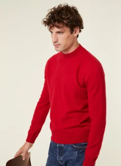 Maison Montagut Pulls>Pull Col Montant En Cachemire - Esteban