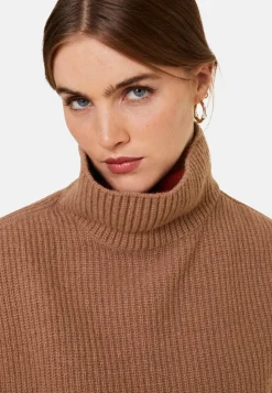 Maison Montagut Pulls>Pull Col Montant Sans Manches En Cachemire Melange - Dalya