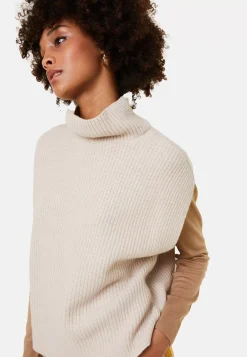 Maison Montagut Pulls>Pull Col Montant Sans Manches En Cachemire Melange - Dalya