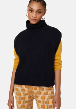 Maison Montagut Pulls>Pull Col Montant Sans Manches En Cachemire Melange - Dalya