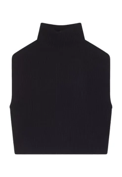 Maison Montagut Pulls>Pull Col Montant Sans Manches En Cachemire Melange - Dalya
