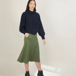 Maison Montagut Pulls>Pull Col Montant Zippe En Mohair - Gilda