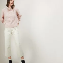 Maison Montagut Pulls>Pull Col Montant Zippe En Mohair - Gilda