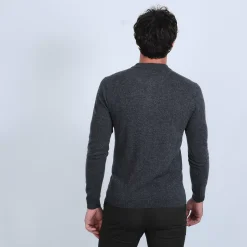 Maison Montagut Pulls>Pull Col Polo En Cachemire - Billy