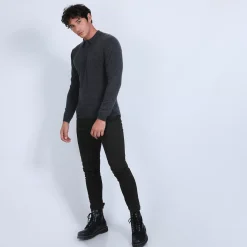 Maison Montagut Pulls>Pull Col Polo En Cachemire - Billy
