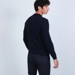 Maison Montagut Pulls>Pull Col Polo En Cachemire - Billy