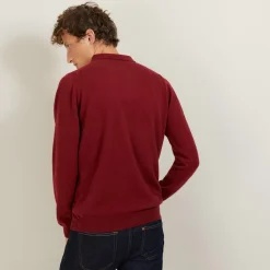 Maison Montagut Polos>Pull Col Polo En Cachemire - Billy