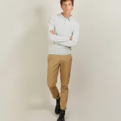 Maison Montagut Polos>Pull Col Polo En Cachemire - Billy