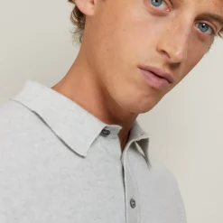Maison Montagut Polos>Pull Col Polo En Cachemire - Billy