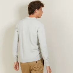 Maison Montagut Polos>Pull Col Polo En Cachemire - Billy