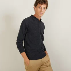 Maison Montagut Polos>Pull Col Polo En Cachemire - Billy