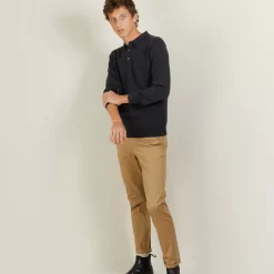 Maison Montagut Polos>Pull Col Polo En Cachemire - Billy