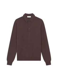 Maison Montagut Pulls>Pull Col Polo En Cachemire - Emerson