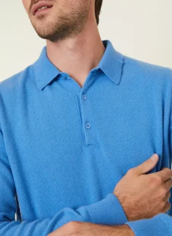 Maison Montagut Pulls>Pull Col Polo En Cachemire - Emerson