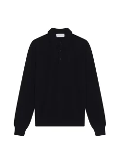 Maison Montagut Pulls>Pull Col Polo En Cachemire - Emerson