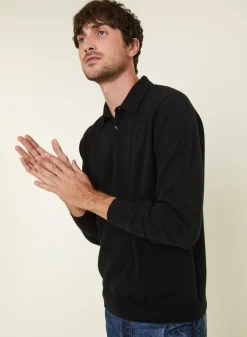 Maison Montagut Pulls>Pull Col Polo En Cachemire - Emerson