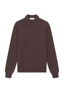 Maison Montagut Pulls>Pull Col Polo En Cachemire - Emerson