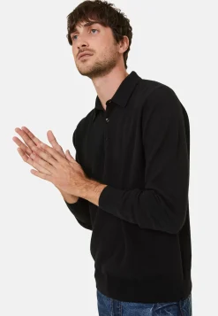 Maison Montagut Pulls>Pull Col Polo En Cachemire - Emerson