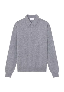 Maison Montagut Pulls>Pull Col Polo En Cachemire - Emerson