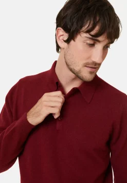 Maison Montagut Pulls>Pull Col Polo En Cachemire - Emerson