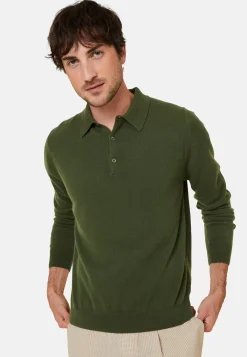 Maison Montagut Pulls>Pull Col Polo En Cachemire - Emerson