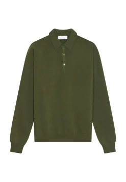 Maison Montagut Pulls>Pull Col Polo En Cachemire - Emerson