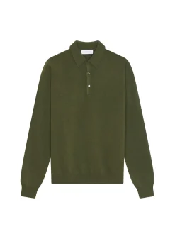 Maison Montagut Pulls>Pull Col Polo En Cachemire - Emerson