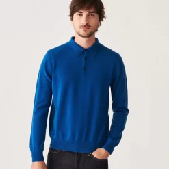 Maison Montagut Pulls>Pull Col Polo En Cachemire - Emerson