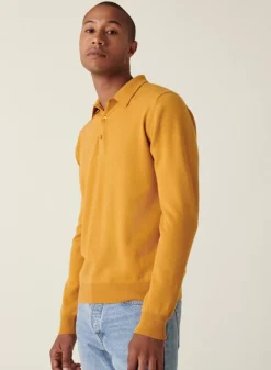 Maison Montagut Pulls>Pull Col Polo En Cachemire - Emerson